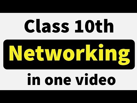 Networking | Class 10th | Computer Applications | CBSE