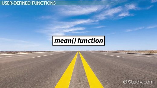 User Defined Function in R Programming: Creation & Use