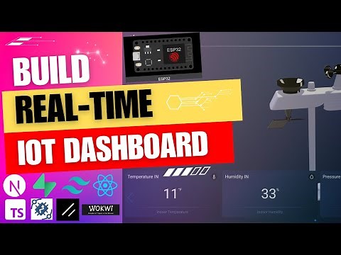 Build a IoT Dashboard with Next js - INTRO