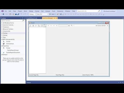 How to Install SAP Crystal Report in Visual Studio 2019