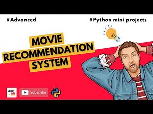 #13 Movie Recommendation System | Advanced Python Projects | For Beginners
