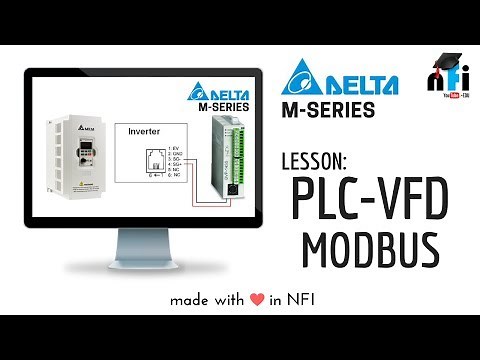 PLC & VFD MODBUS Communication Mode