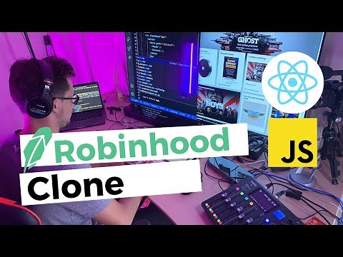 🔴 Let's Build a Robinhood Clone with REACT JS for Beginners!