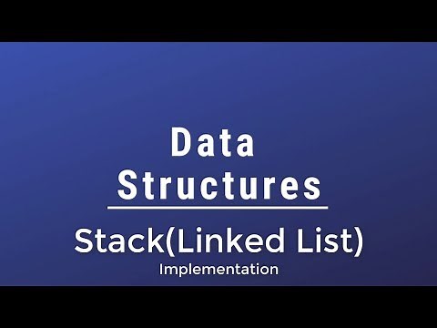 #05 [Data Structures] - Stack Using Linked List Implementation