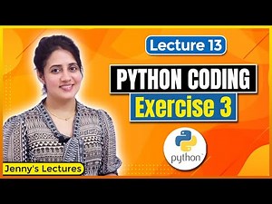 P_13 Coding Exercises for Beginners in Python | Exercise #3 | Program to add digits of a number