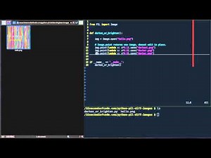 How to darken or brighten an image in Python using PIL?
