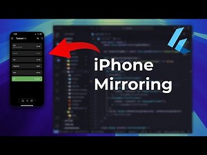 iPhone Mirroring for Flutter – Debug on Real Device Easily