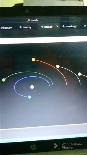 Create Solar system using python........#coding #python #python #pythonprogramming