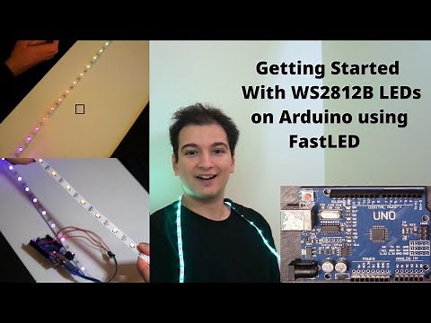 Get Started Using WS2812B LED's With an Arduino and FastLED