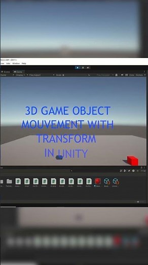 How To Move a 3D gameObject In Unity With Transform