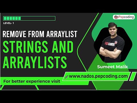 Remove prime numbers from Arraylist | Strings and Arraylists