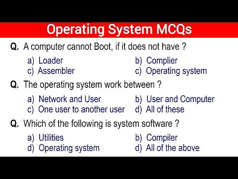 Operating System MCQs | For All Competitive Exams