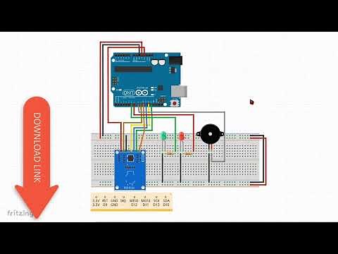 Arduino Tutorials: How to Design an RFID Reader Circuit in Fritzing | RFID Projects Part 1