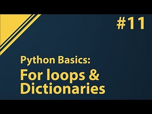 Python Tutorial: Extracting values from dictionaries with for loops