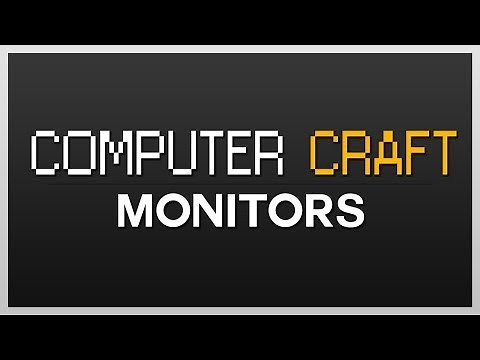 Tekkit ComputerCraft Basic Monitors Tutorial (Tekkit Legends)