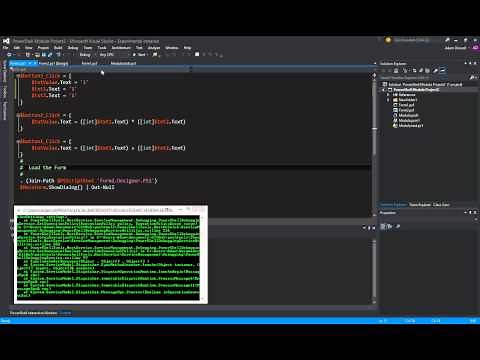 PowerShell Form Designer