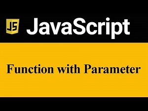 Function with Parameter in JavaScript (Hindi)
