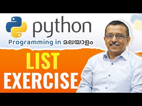 List Exercise 🖥️ | Python Malayalam Tutorial for Beginners 🧠