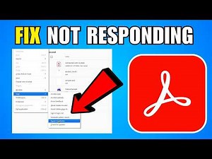 How To Fix Adobe Acrobat Not Responding (2026) (New Update)