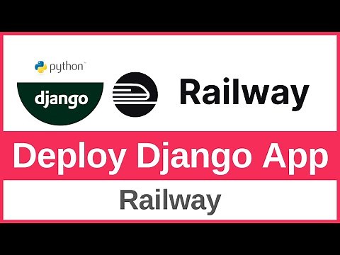 How to Deploy a Django App on Railway with GitHub [FREE]