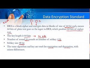 DES 3DES | Data Encryption Standard explanation with example