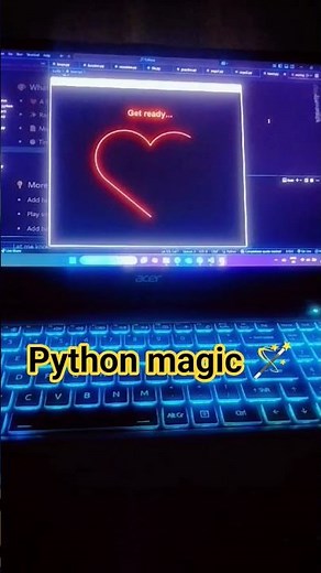 Heart Design in python programming 🧑‍💻#shorts #python #turtle #heart #illusion