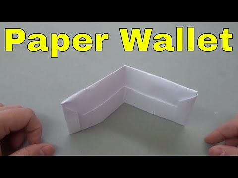 How To Make A Wallet Out Of Paper-Origami Tutorial