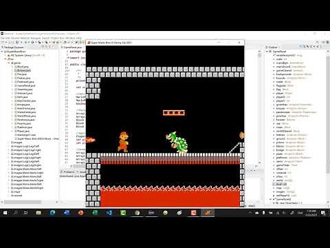 Super Mario Bros in Java - Days 13-14: World 1-4 Complete