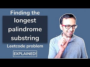 Longest palindrome substring - LeetCode Interview Coding Challenge [Java Brains]