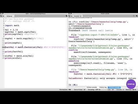 The Math Library in Python 3 | Python is Easy