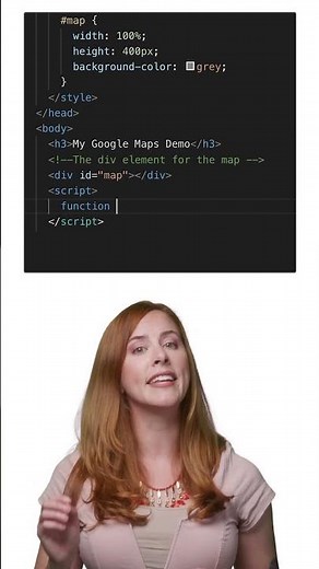 Add a Google Map with a marker to your webpage #shorts