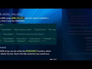 How to Efficiently Query JSON Using JSON_VALUE in SQL Server