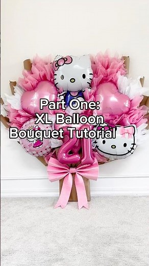 Part 1: Easy Balloon Bouquet Tutorial for Beginners | DIY Balloon bouquet