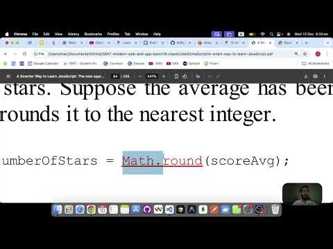 JavaScript | Numbers | Rounding & Type Conversion | Class 7 | SMIT Modern Web Dev 18