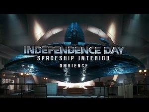 Independence Day Spaceship Interior Soundscape | Alien Ship White Noise for Sleep and Study