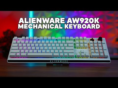 Alienware Tri-Mode Wireless Gaming Keyboard - AW920K Unboxing and First Impressions