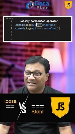 JavaScript: Loose (==) vs Strict (===) Comparison Operator