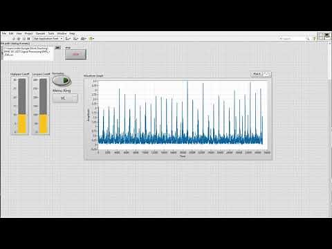 EMG Signal Processing in LabVIEW