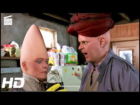 Coneheads: Giving birth to an alien