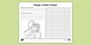 Design a Roller Coaster Worksheet
