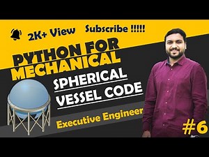 Python for mechanical basic-6 | Python for mechanical engineer | Python Basic Tutorial