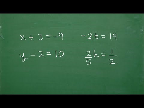 Let’s Solve These Basic Algebra Equations- Step-by-Step…….