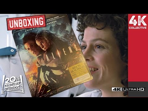 Aliens 4K UltraHD Blu-ray unboxing
