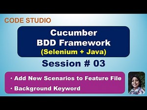 Cucumber BDD Framework Development (selenium + Java) in Hindi #03| With Practical Demo