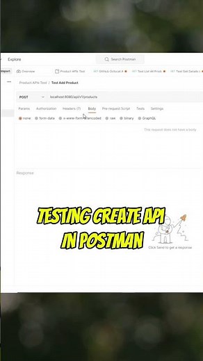 How to Test Create API in Postman #apitesting #postman #programming #restapis