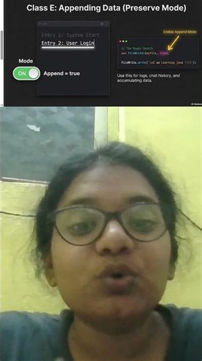 👉 Java File Handling 🔥 #learntocode #coding #javaee