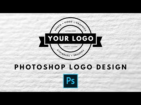 10 Easy and FREE Photoshop Logo Design Ideas – How to Design a Logo in Adobe Photoshop for Beginners