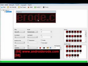 Programmable LED NameTag Software Tutorials