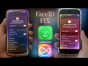 How to Fix FaceID after enable Apple intelligence using Nuggets 😮‍💨