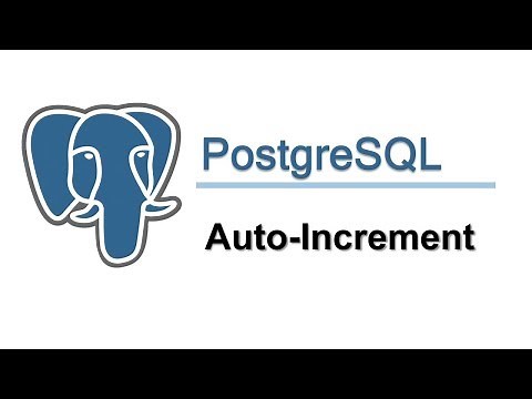 How to create an Auto Increment Key in PostgreSQL | Serial key in PostgreSQL